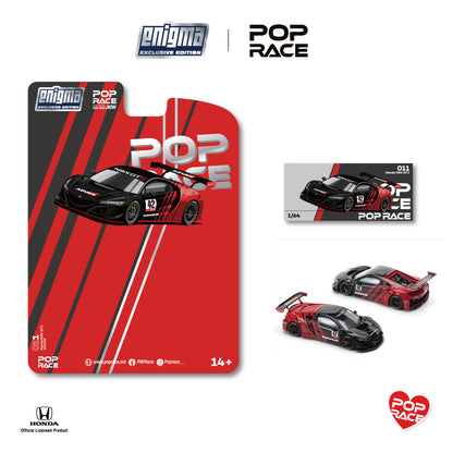 Pop Race x Enigma 1:64 Honda NSX GT3 EVO22 - ADVAN PRE0011 (Preorder)