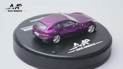 (Preorder) Auto Knights 1:64 Diecast Car Model Electric Rotating Display Base